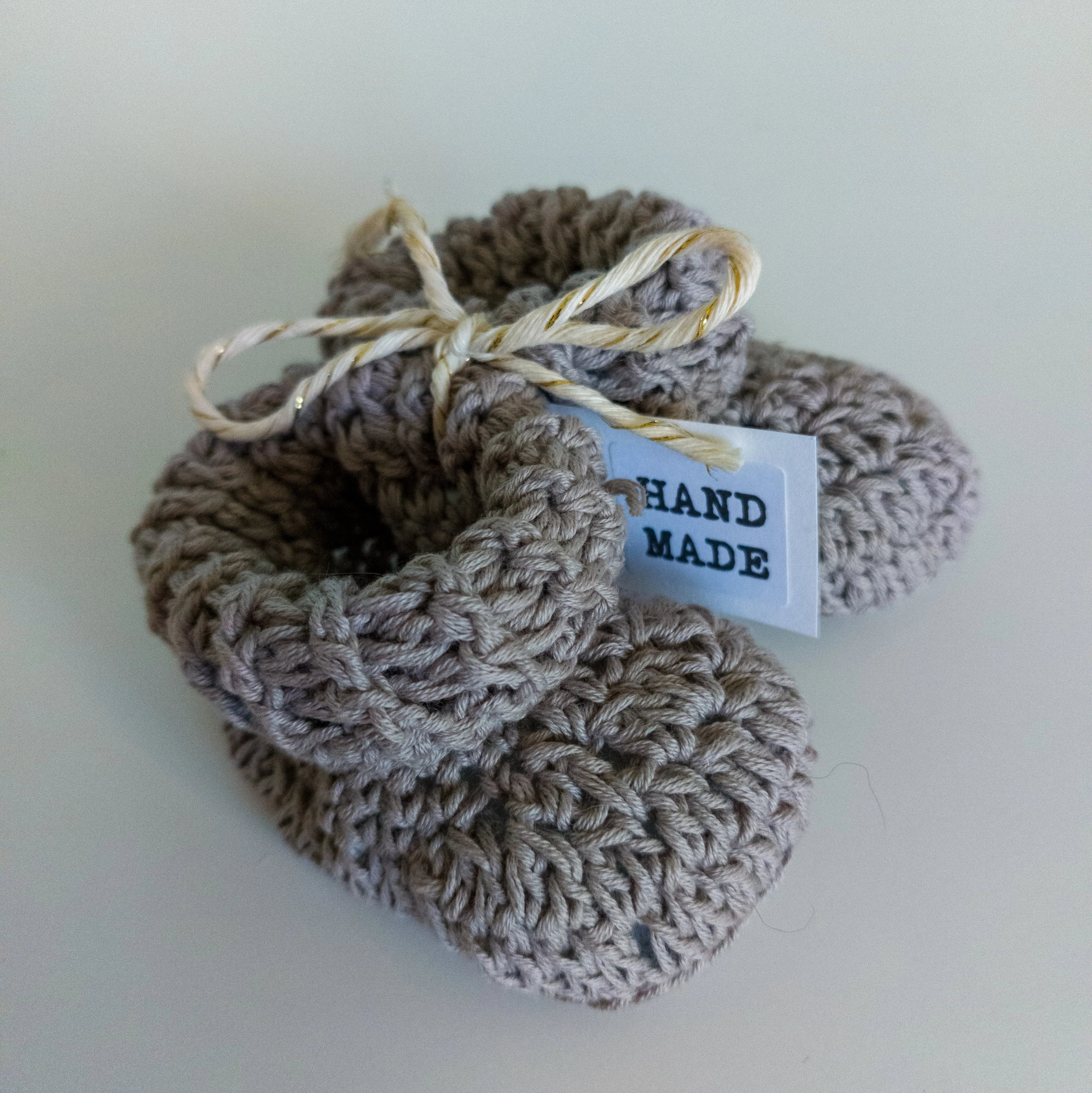 Handknitted Baby Booties