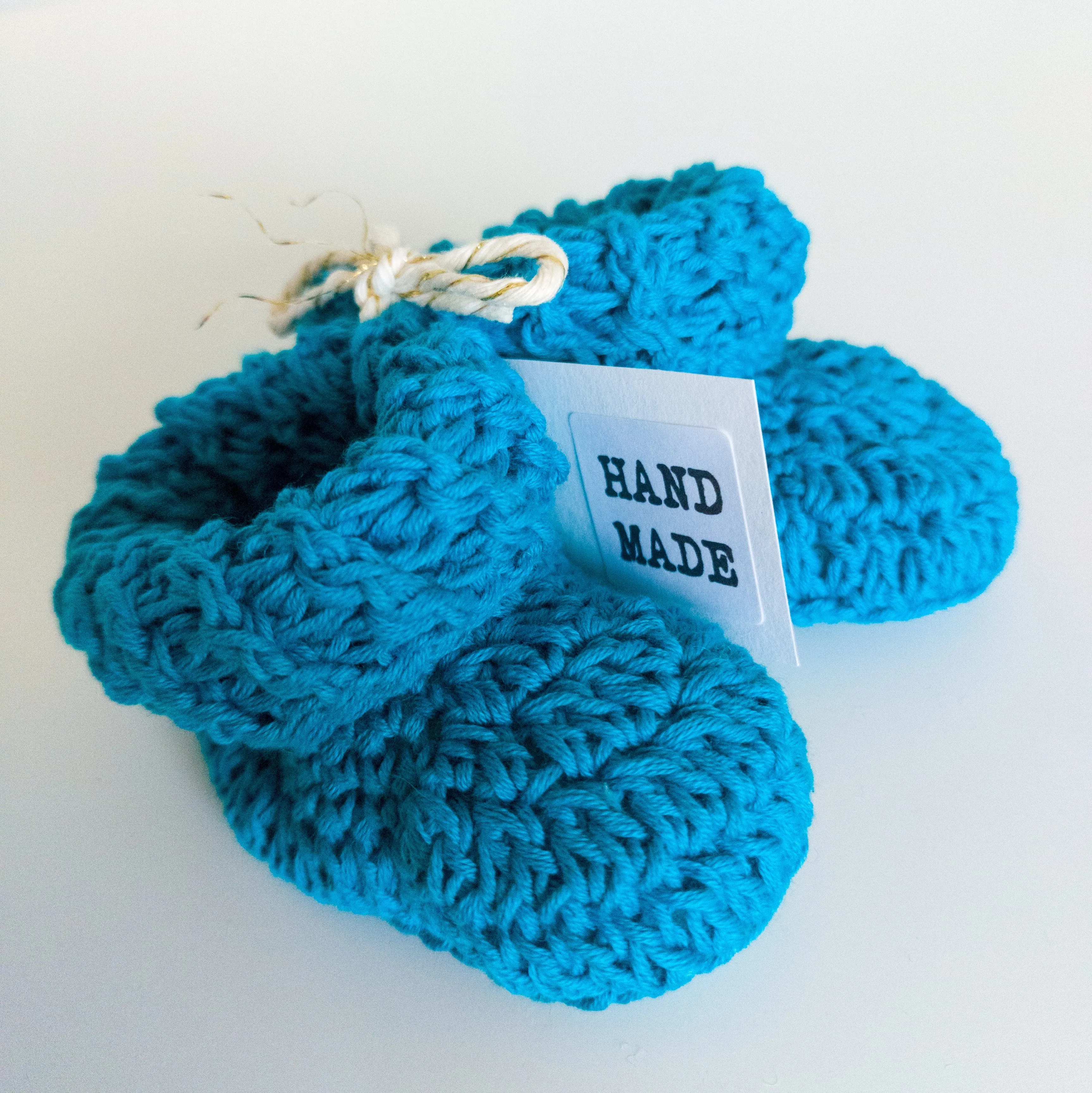 Handknitted Baby Booties