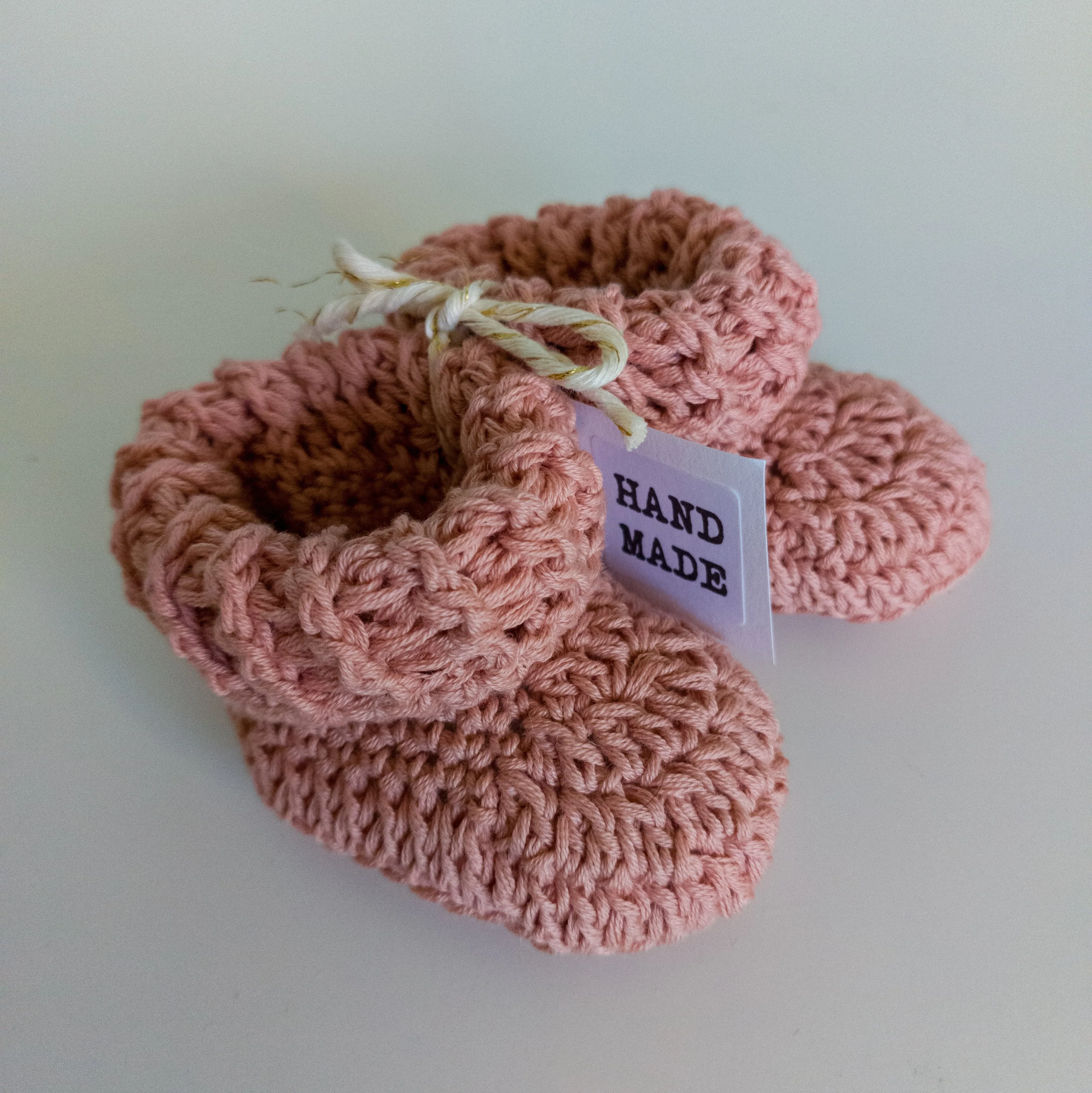 Handknitted Baby Booties