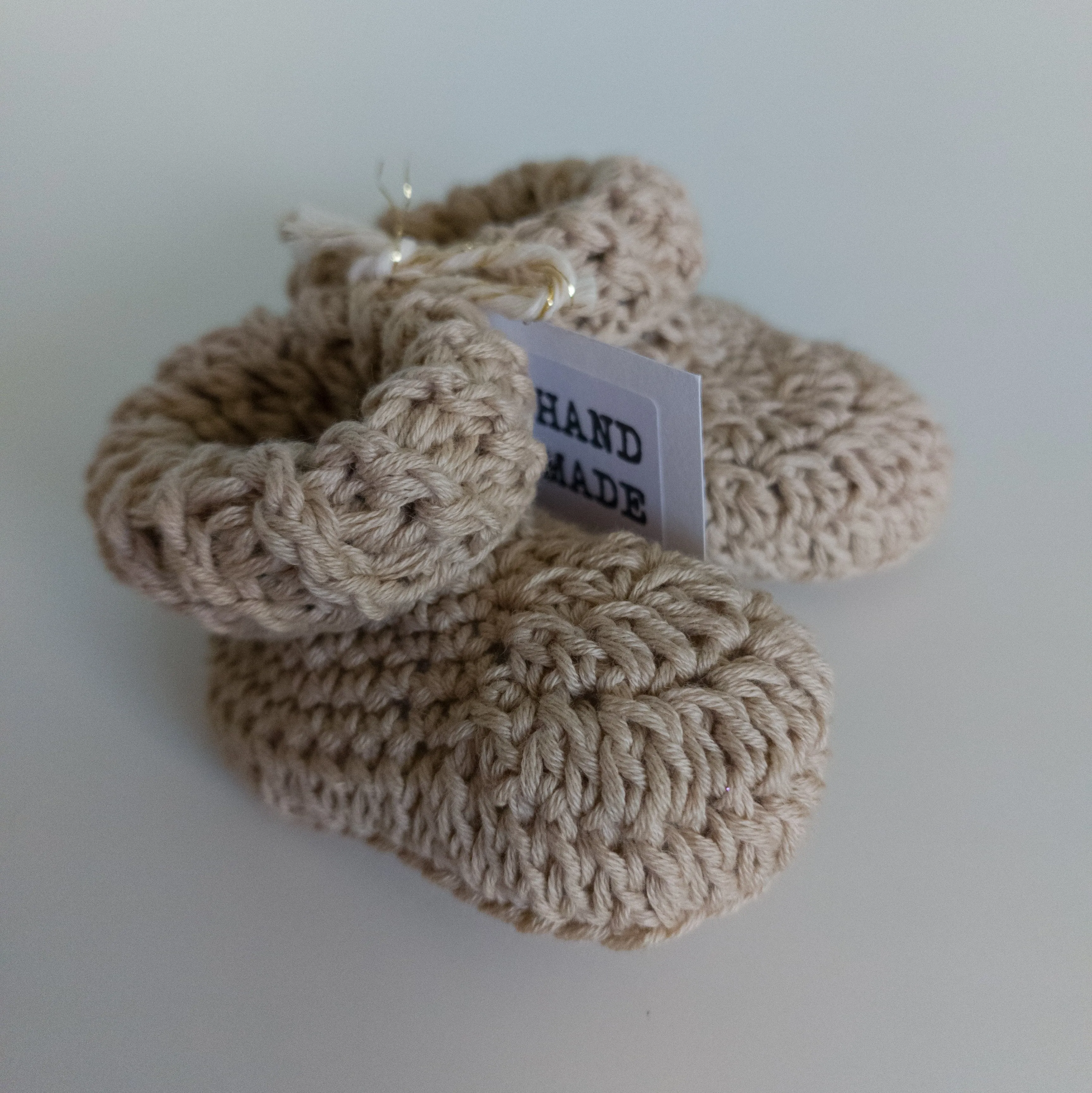 Handknitted Baby Booties