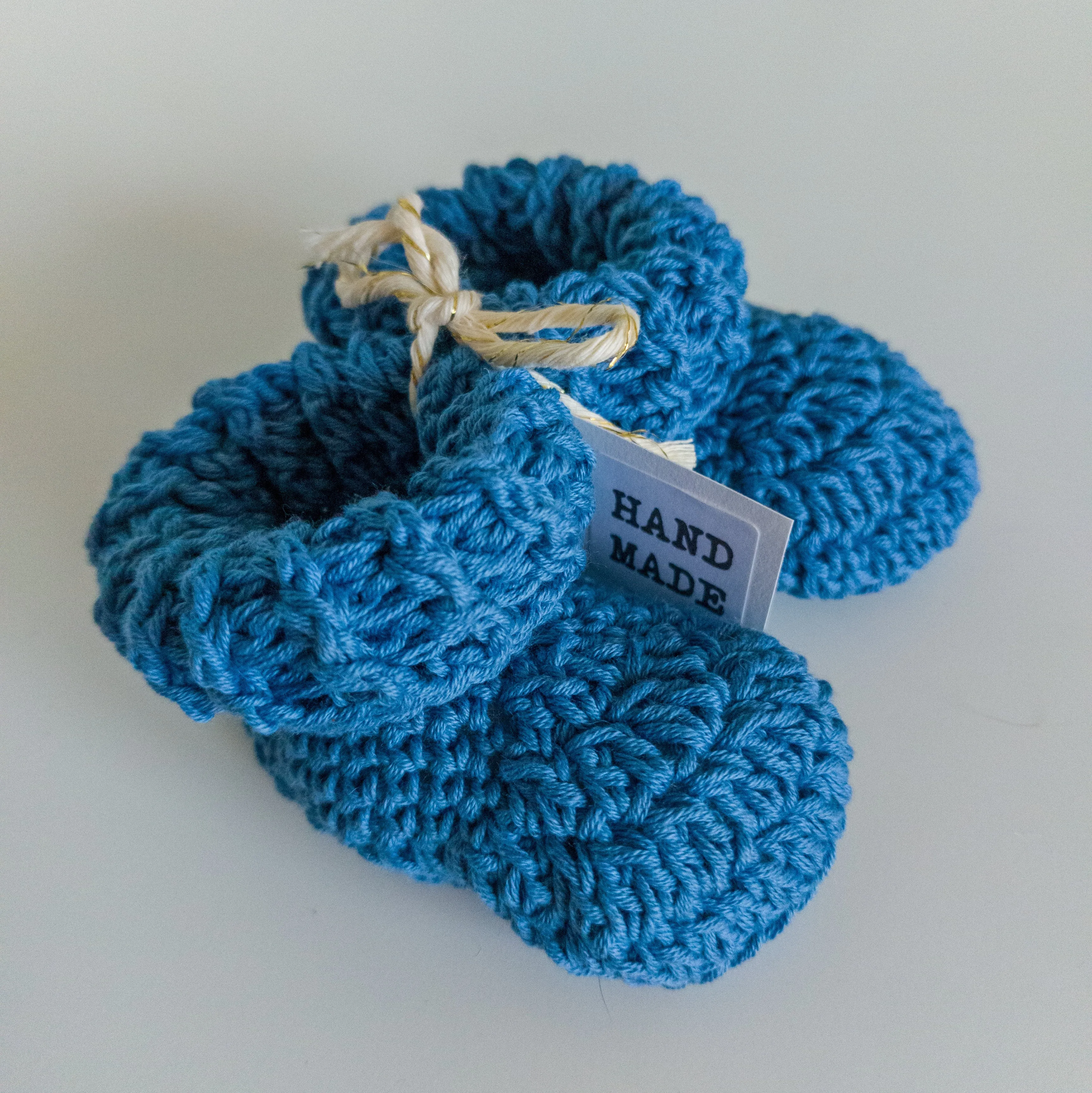 Handknitted Baby Booties
