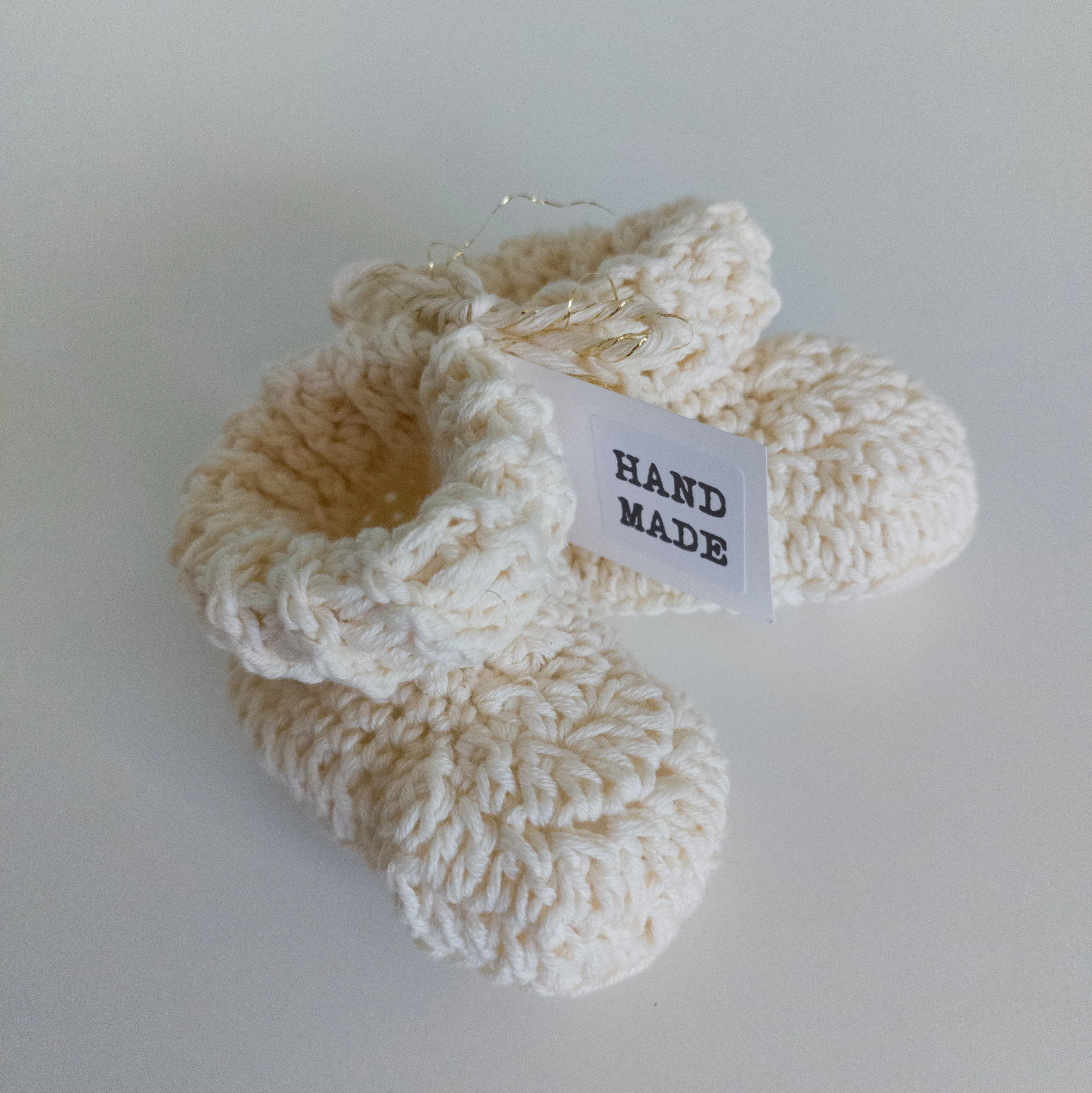 Handknitted Baby Booties
