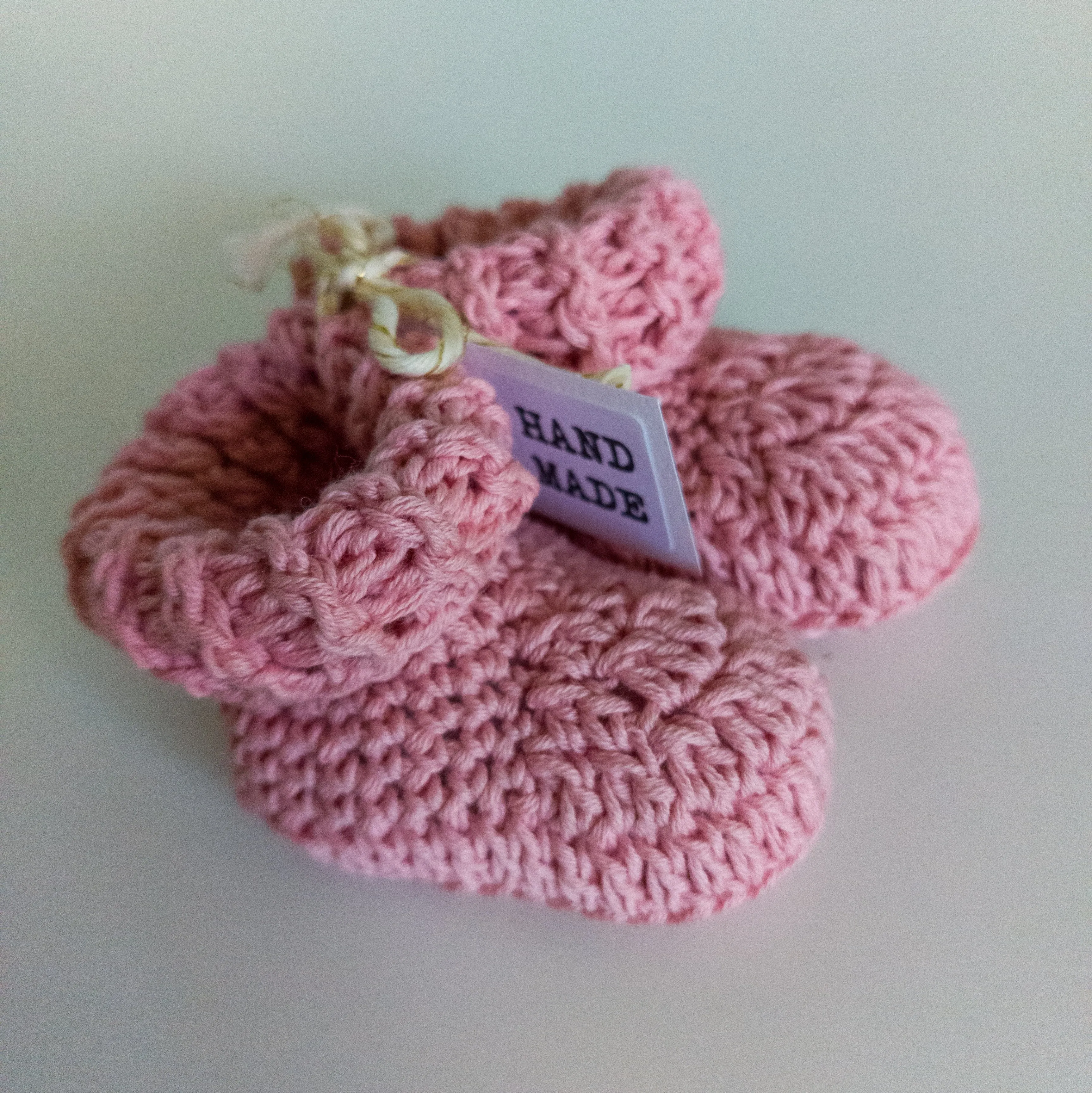 Handknitted Baby Booties