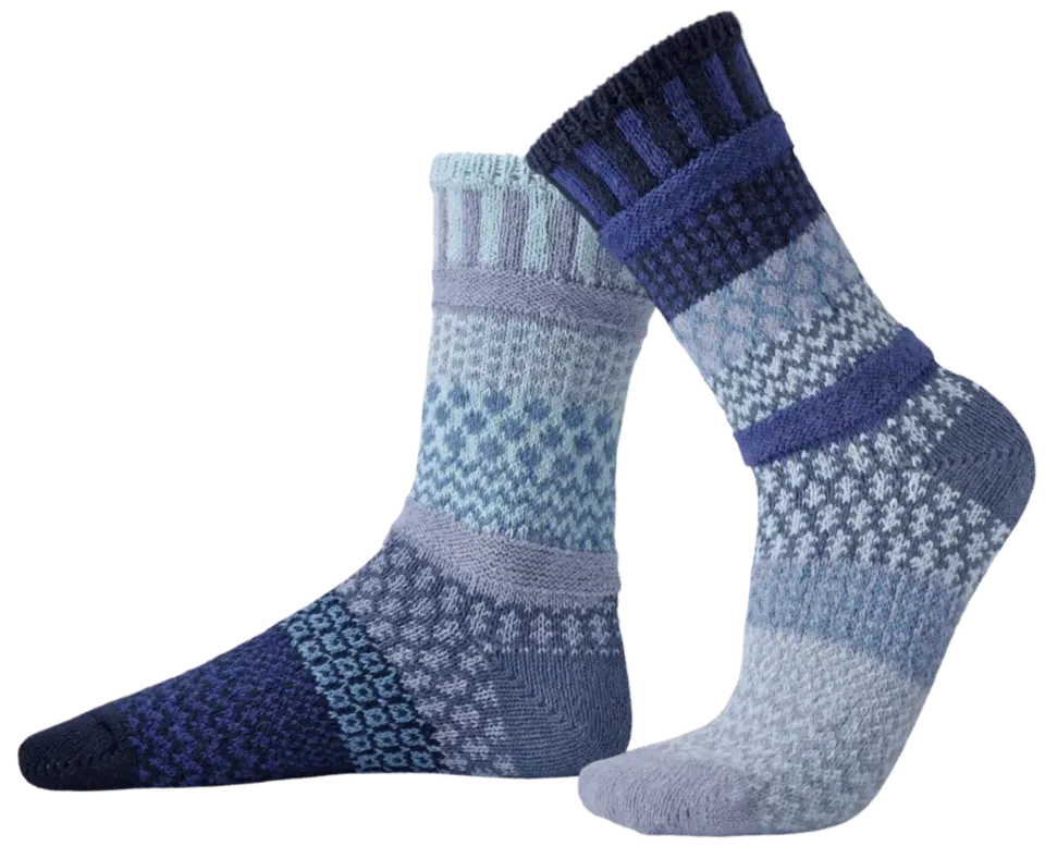 Horizon Recycled Cotton Crew Socks