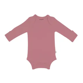 Kyte Baby Long Sleeved Bamboo Bodysuit - Dusty Rose