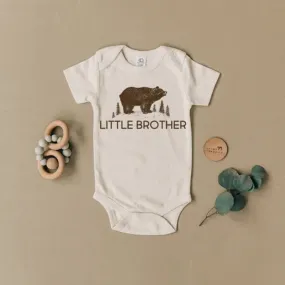 Little Brother Bear Organic Onesie