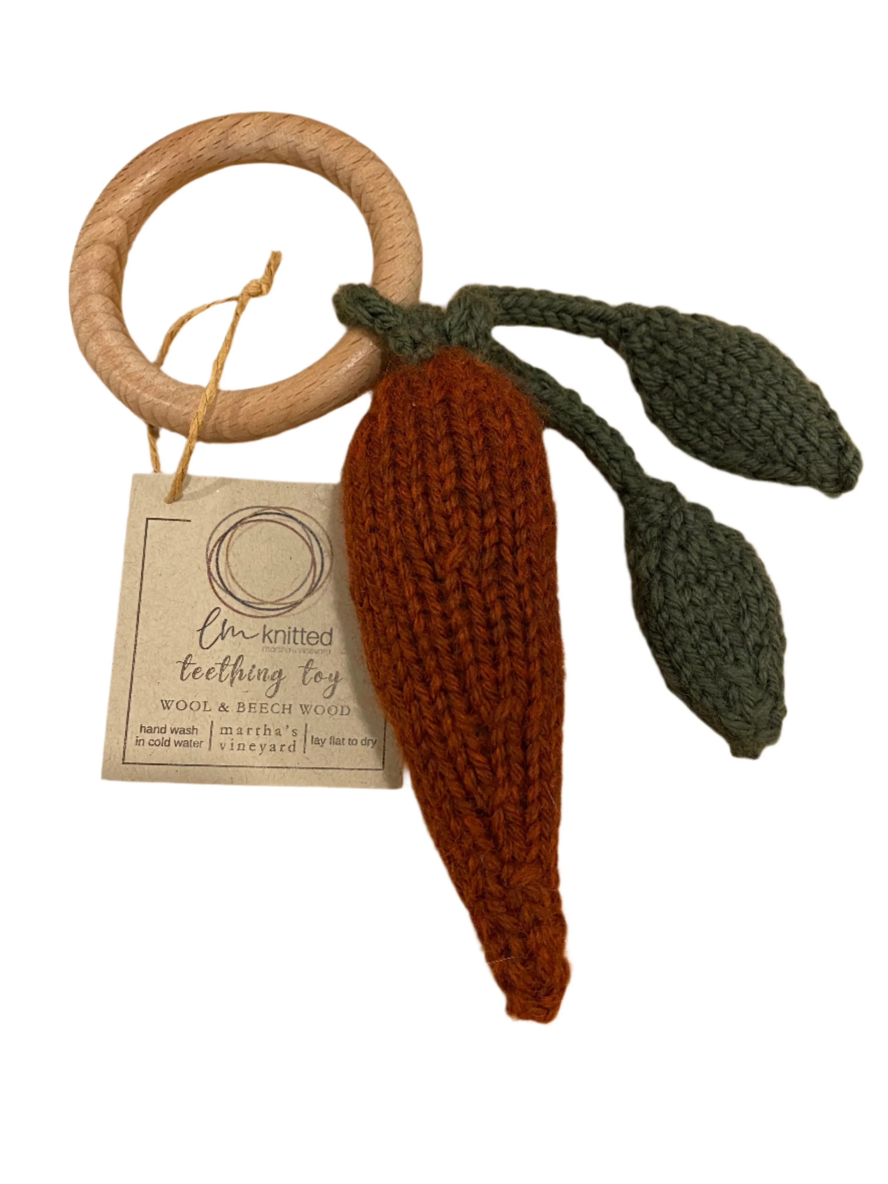 LM Knitted Baby Teether