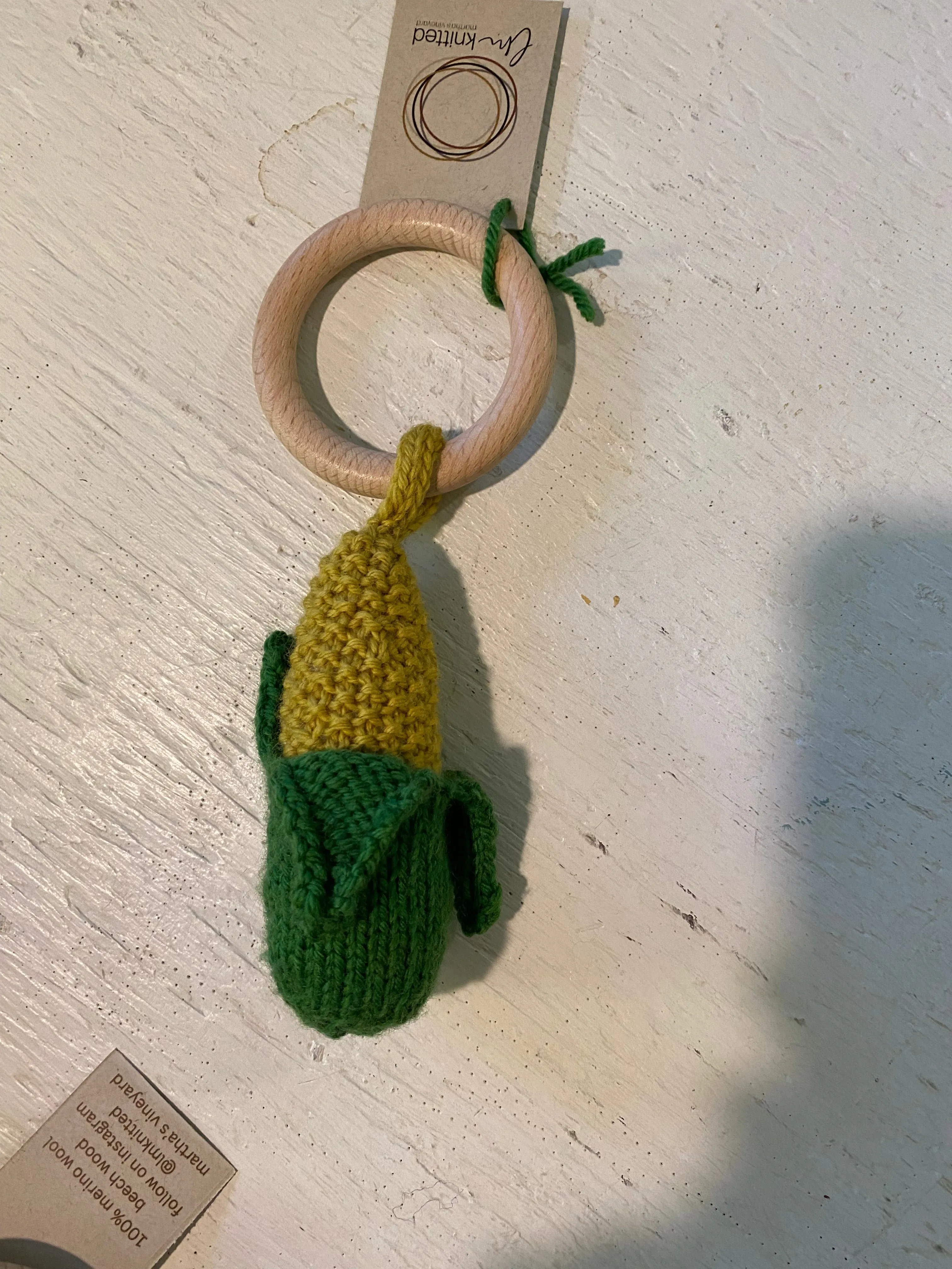 LM Knitted Baby Teether