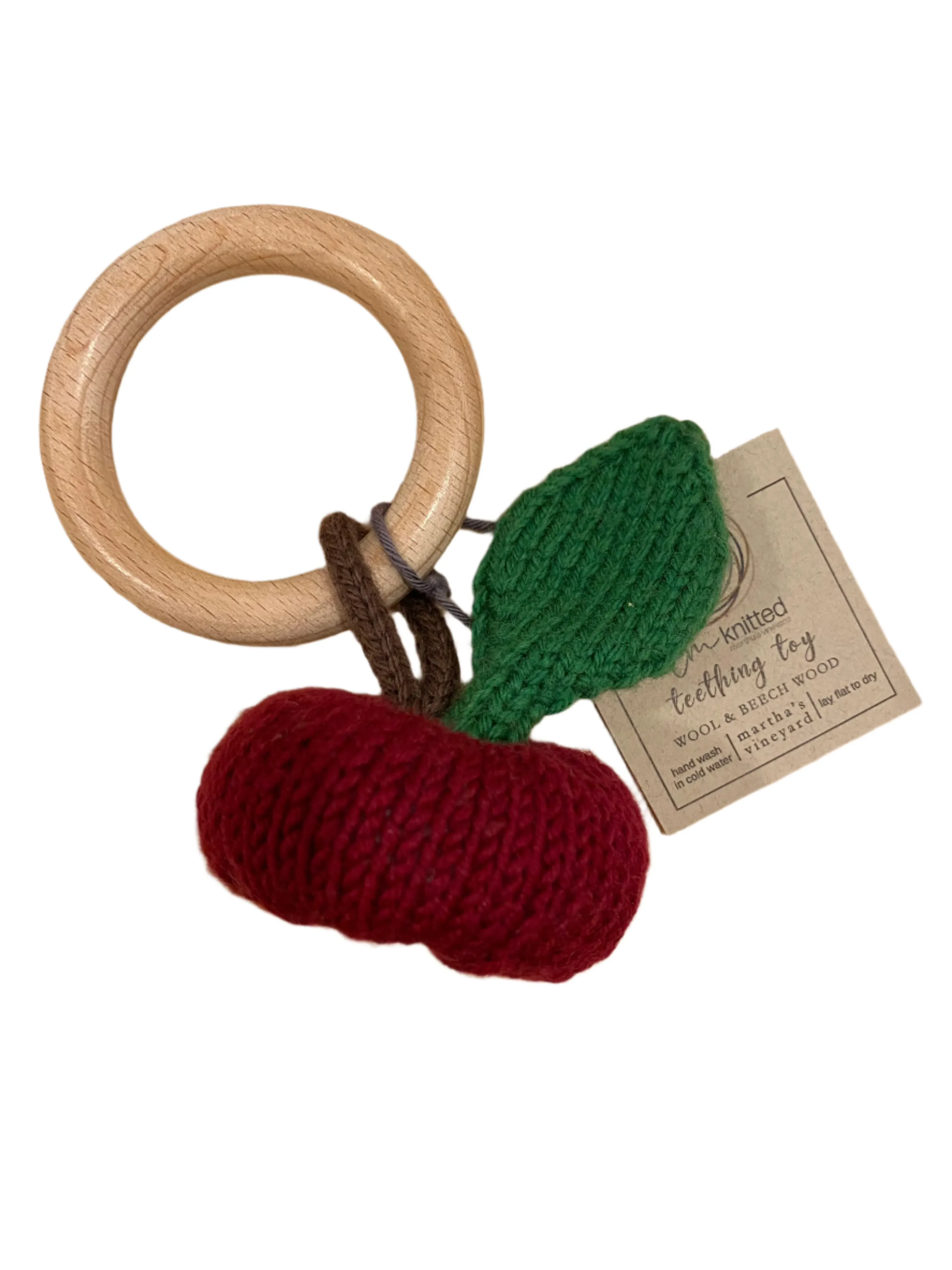 LM Knitted Baby Teether