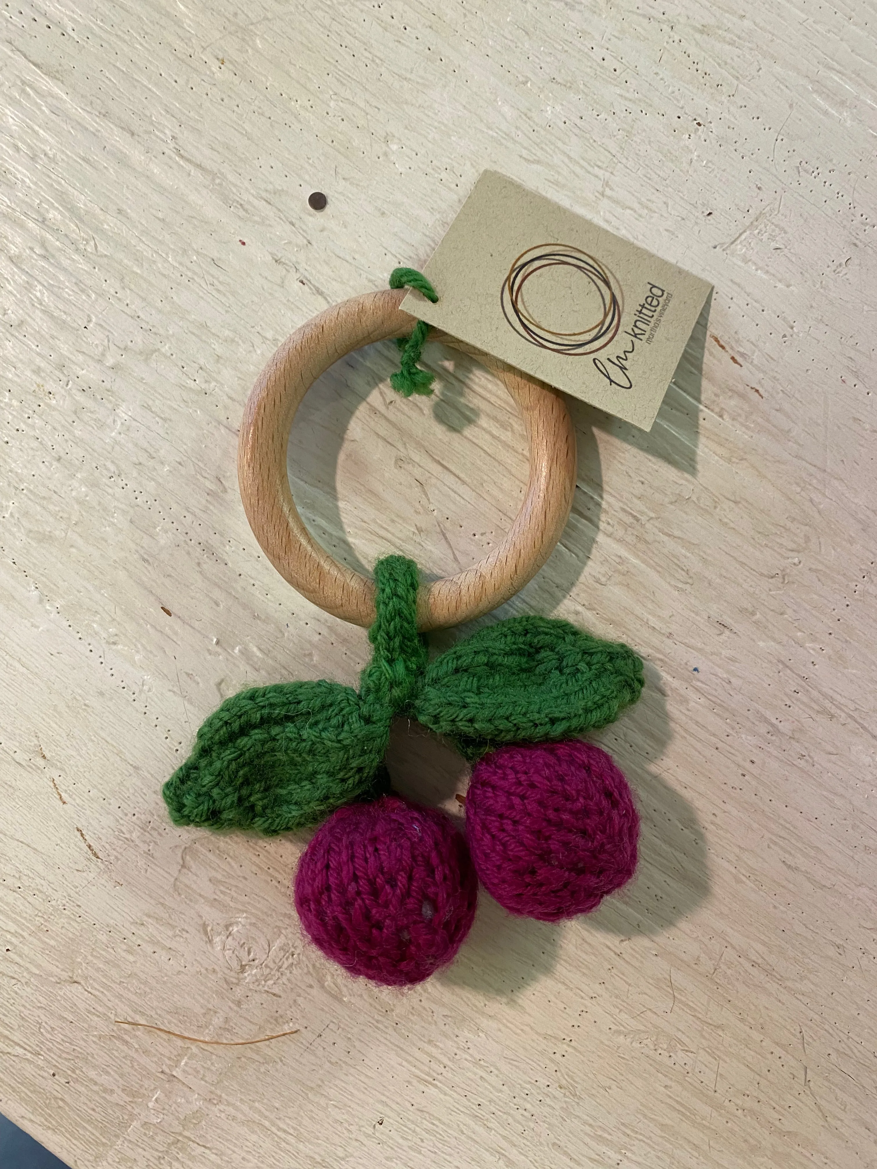 LM Knitted Baby Teether