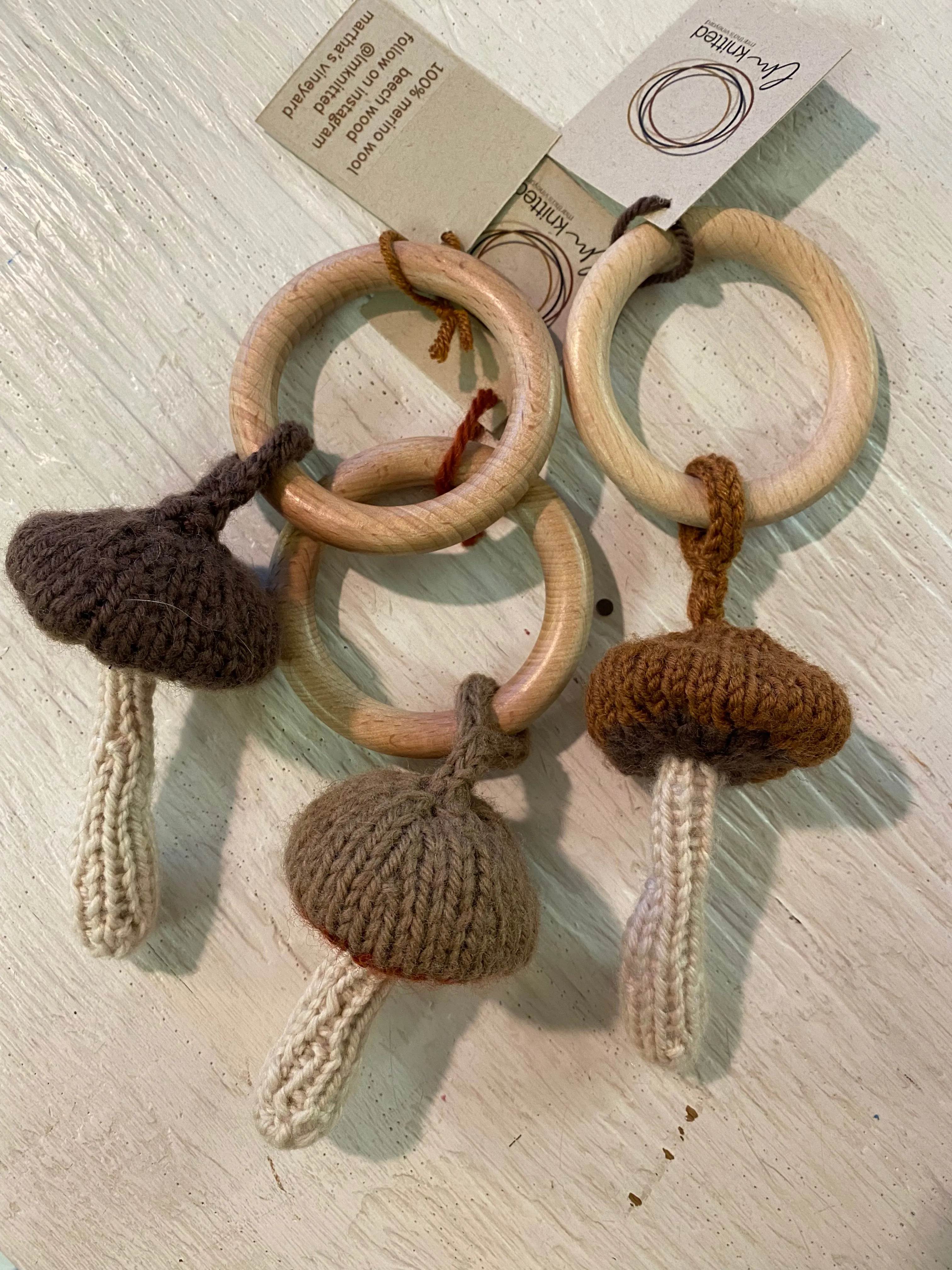 LM Knitted Baby Teether
