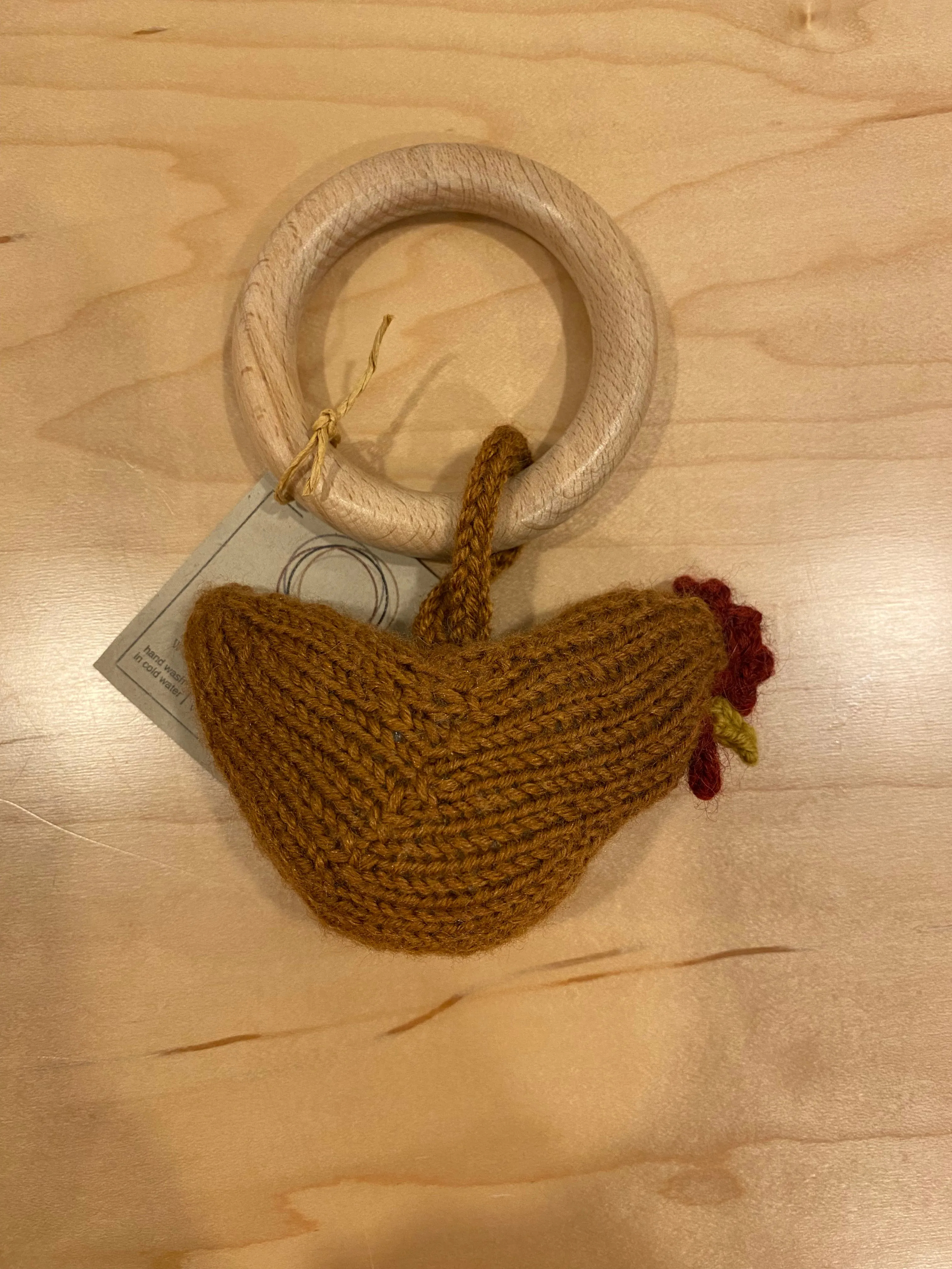 LM Knitted Baby Teether