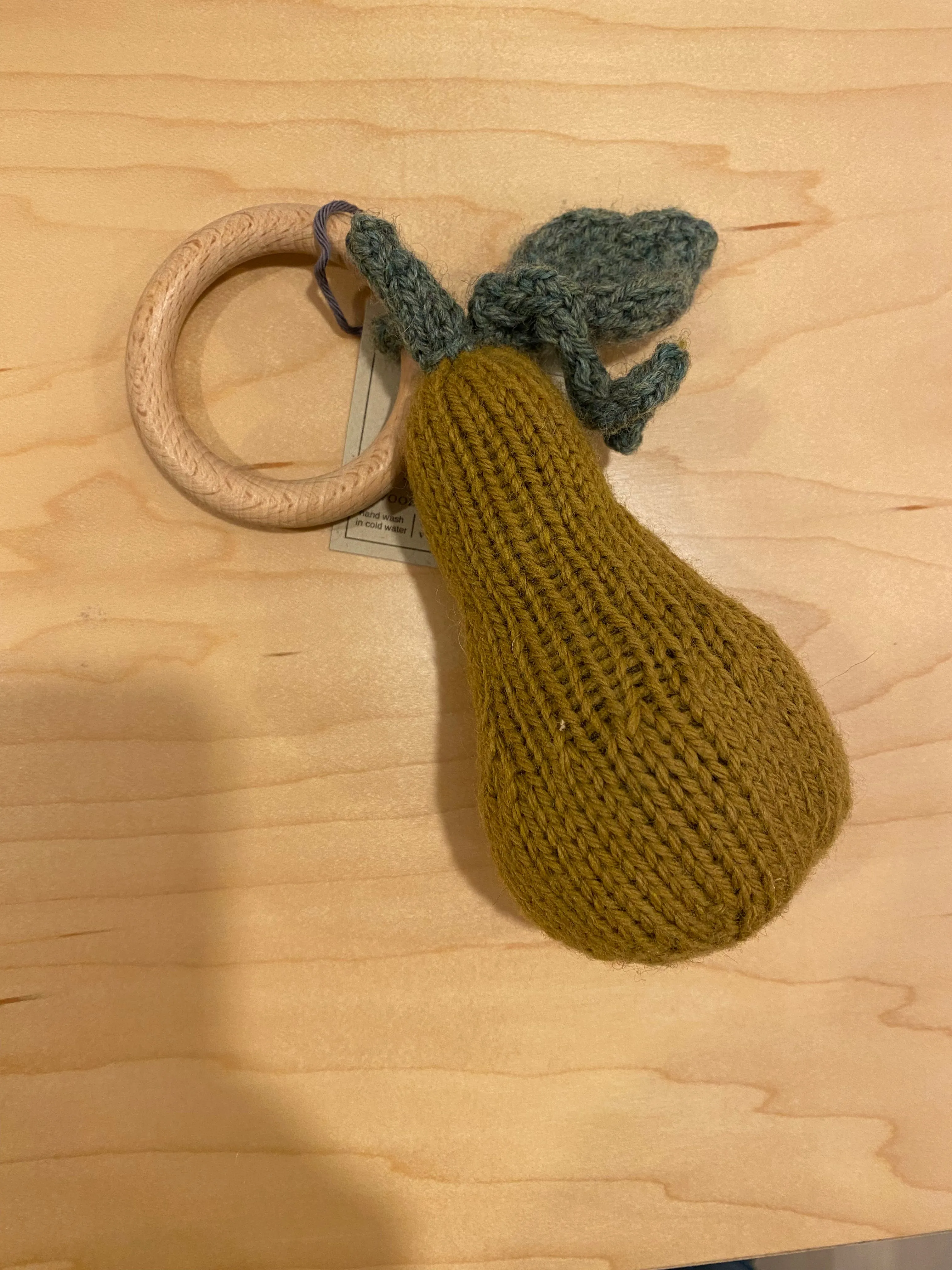 LM Knitted Baby Teether