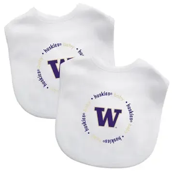 Masterpiece Puzzles University of Washington 2 Pack Baby Bibs