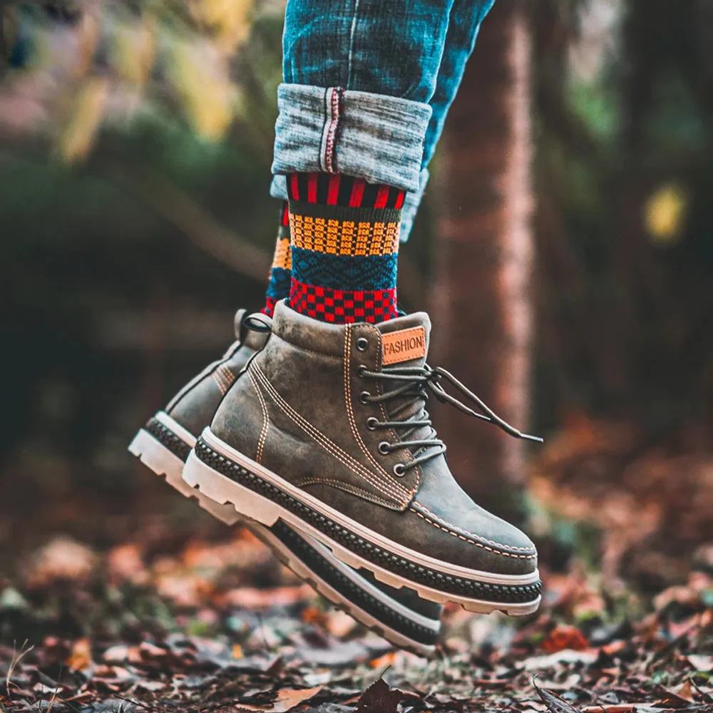 Men's Winter Thick Wool Socks - Warm & Durable
