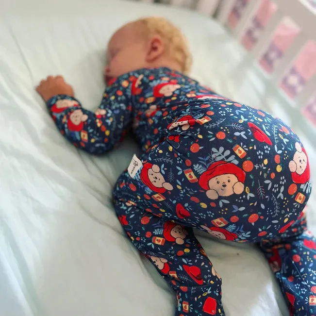 Monarch Bamboo Long Romper Bootysuit - Paddington Baby