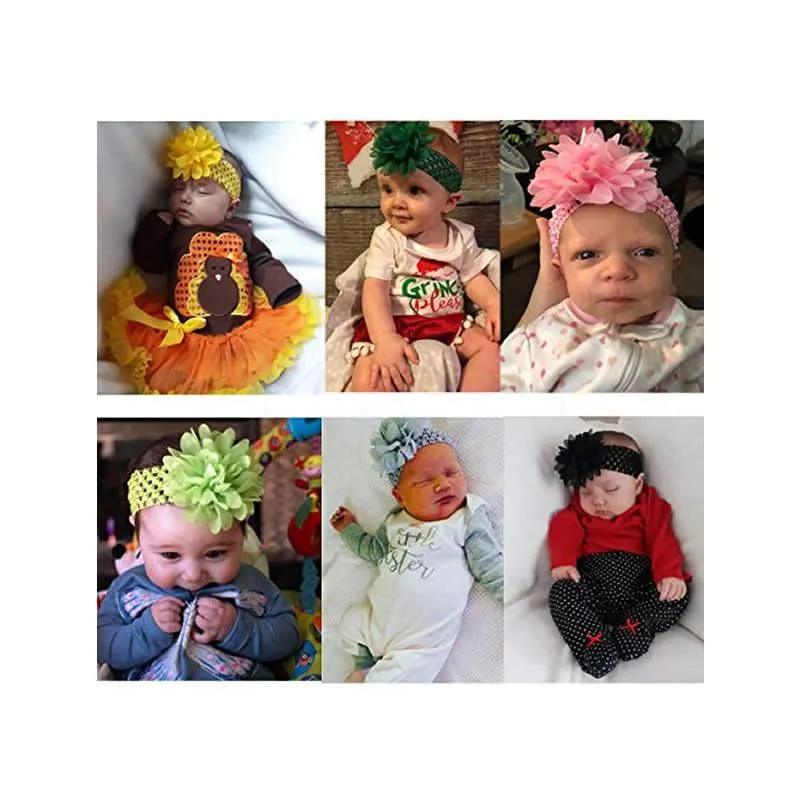 Newborn Baby Headband & Socks Set My-348 Pink Rose - Shop Now For Best Deals