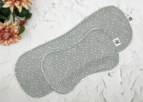 Party of Polka Dots Burp Cloths