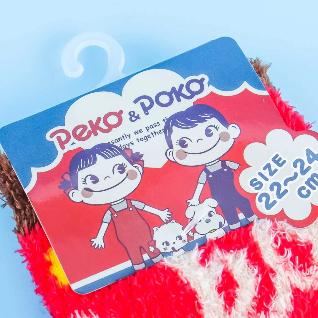 Peko-Chan Cheery Fluffy Socks