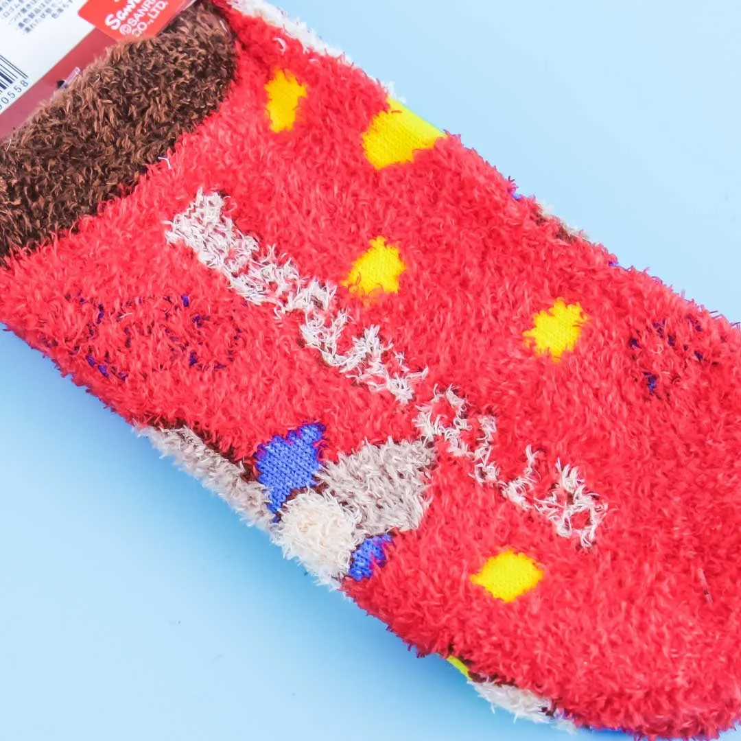 Peko-Chan Cheery Fluffy Socks