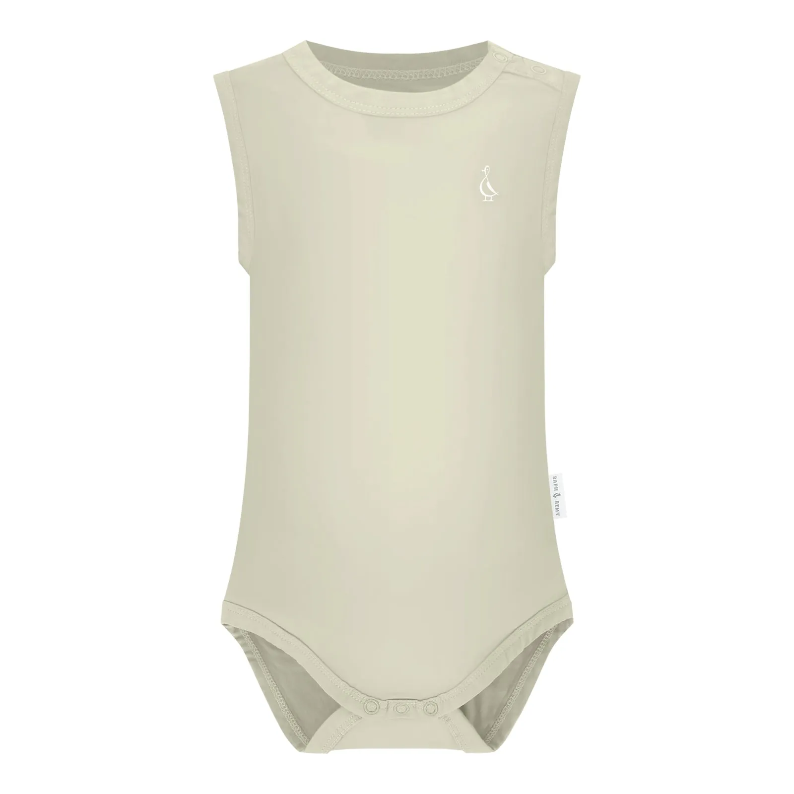 Premium Bamboo Sleeveless Baby Onesie