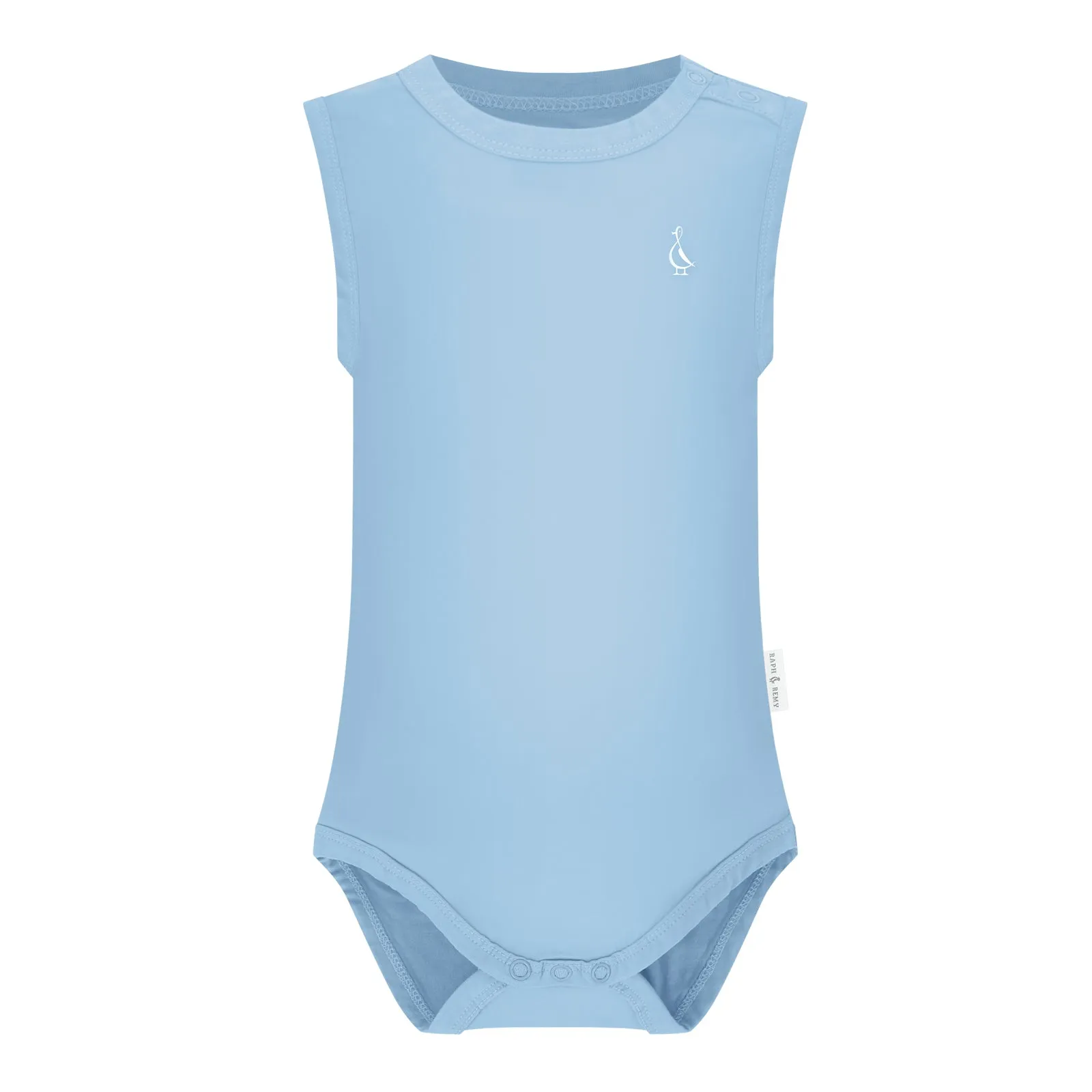 Premium Bamboo Sleeveless Baby Onesie