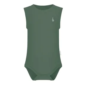 Premium Bamboo Sleeveless Baby Onesie