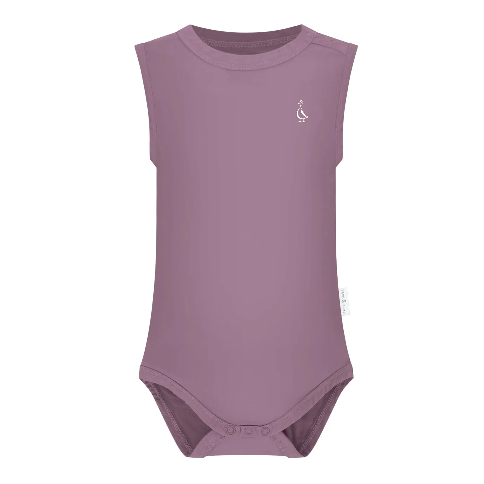 Premium Bamboo Sleeveless Baby Onesie