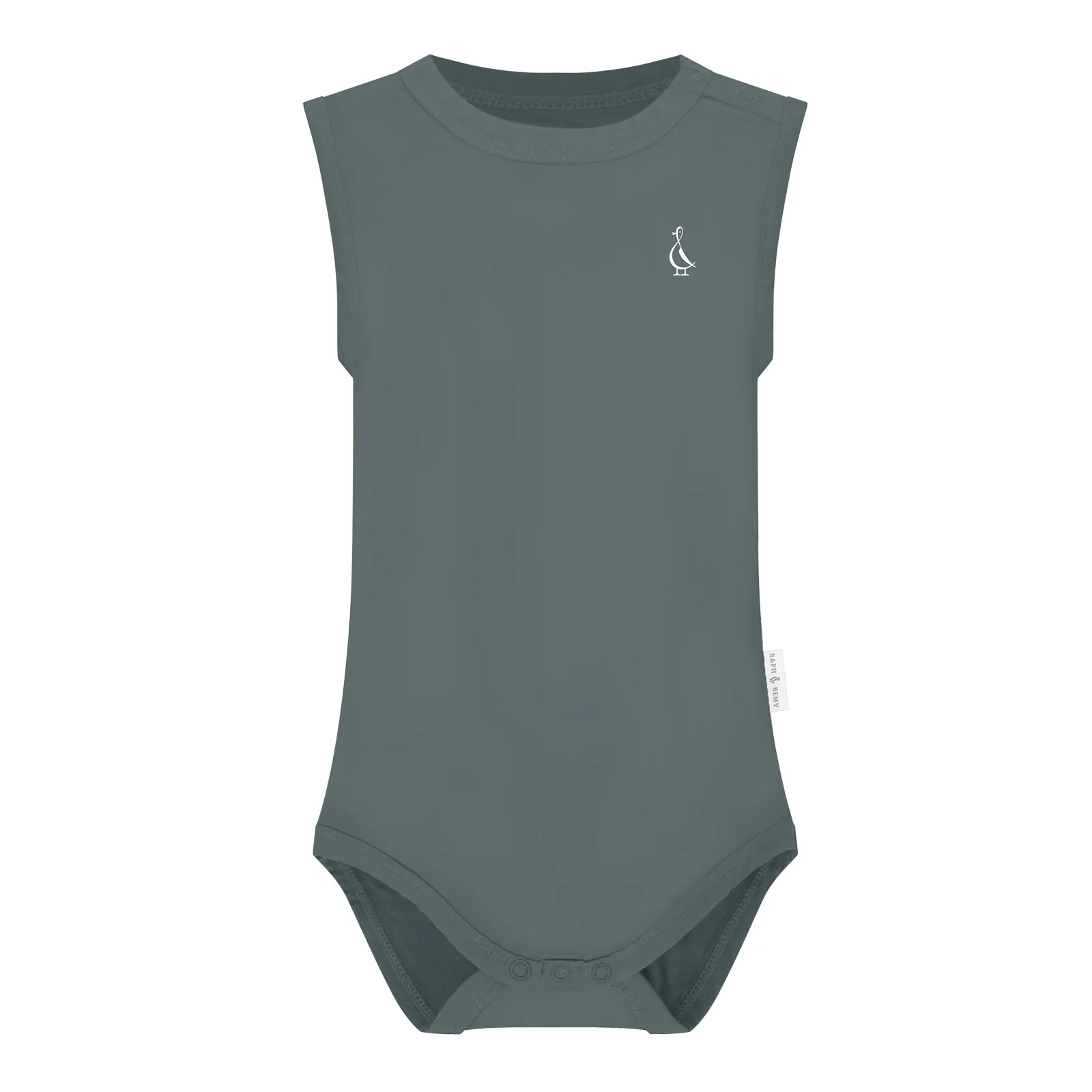 Premium Bamboo Sleeveless Baby Onesie