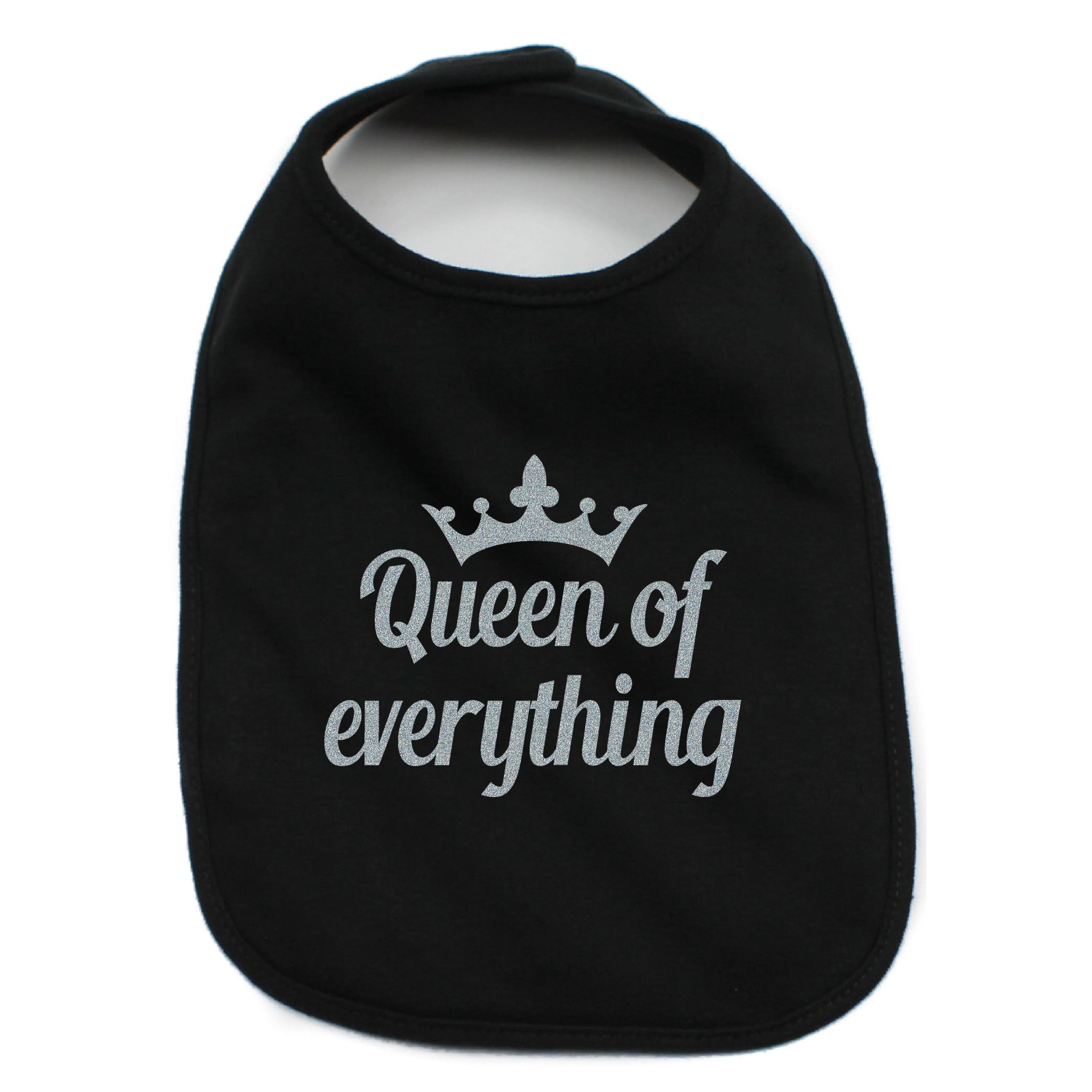 Queen of Everything 100% Cotton Unisex Baby Bib