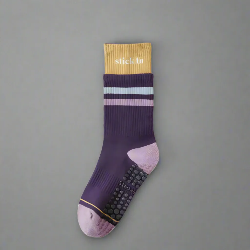 RetroDance Yoga & Pilates Grip Socks for Women