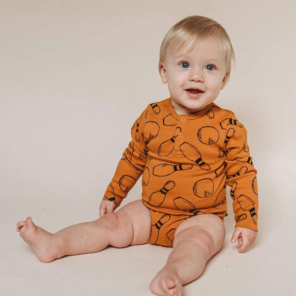 Romper Bowling Pins Print