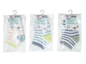 Short Socks for Baby Striped