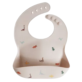 Silicone Bib - Dinosaurs