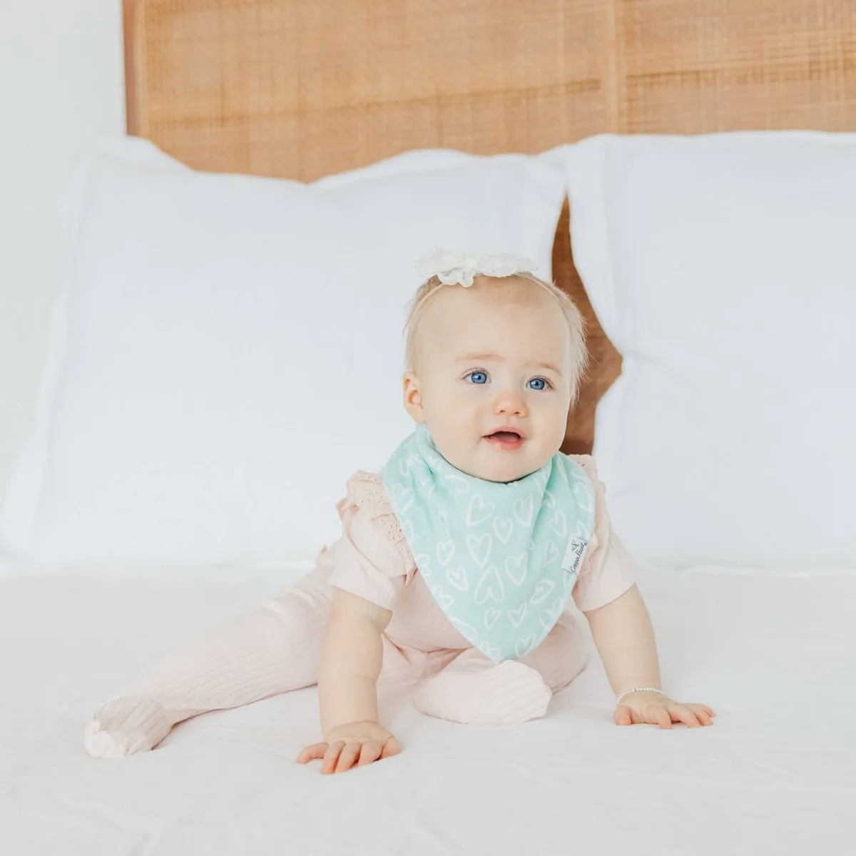 Single Bandana Bib - Cheery by Copper Pearl