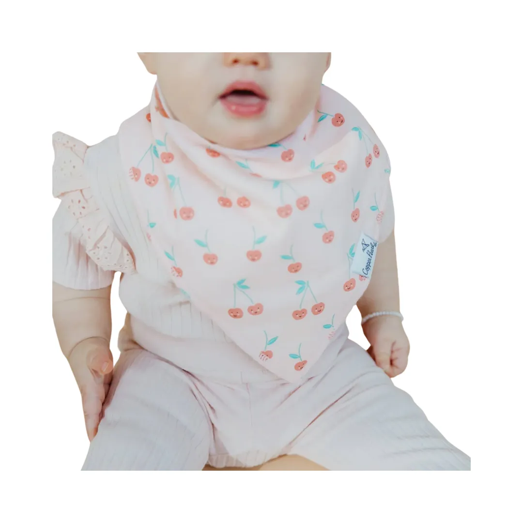 Single Bandana Bib - Cheery by Copper Pearl