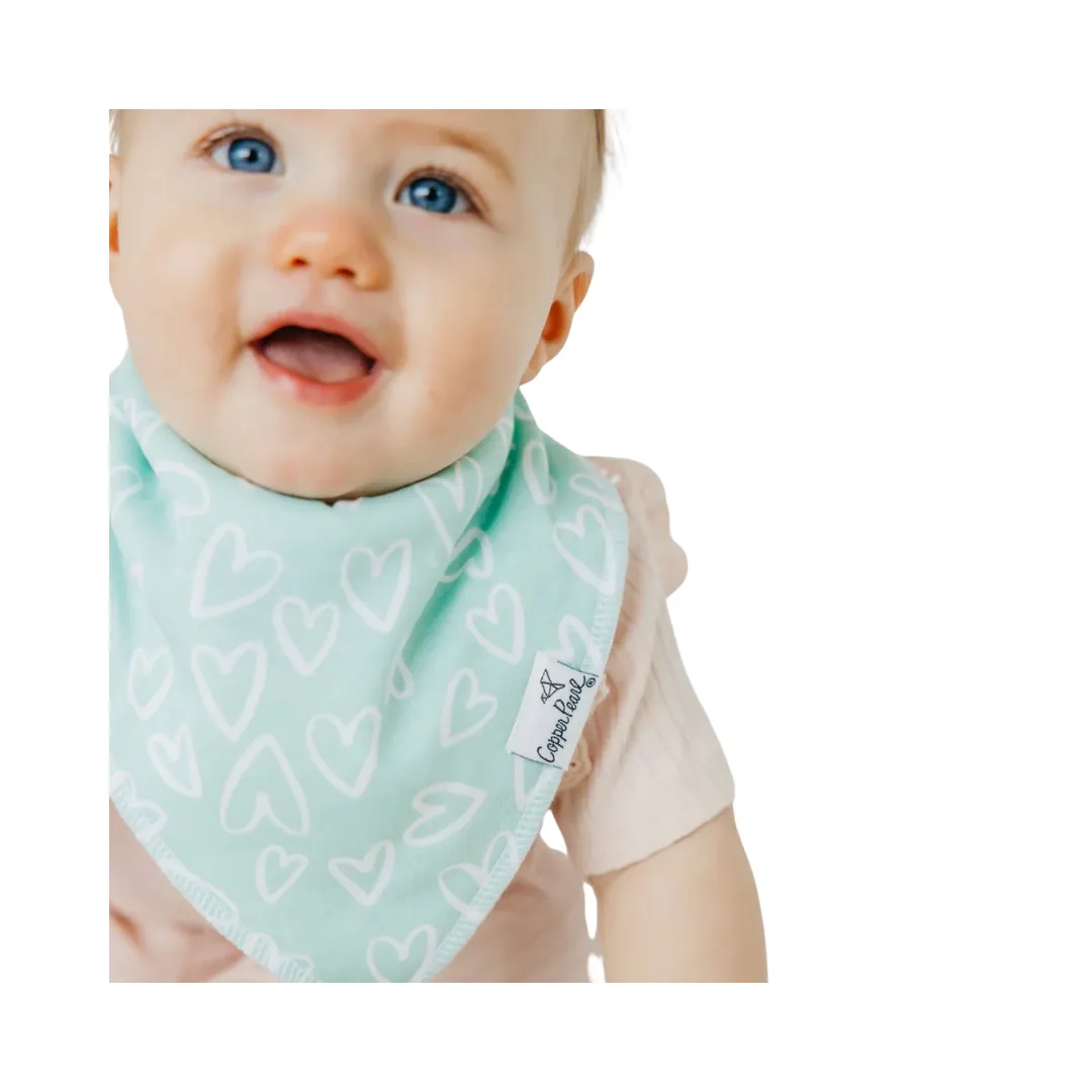 Single Bandana Bib - Cheery by Copper Pearl