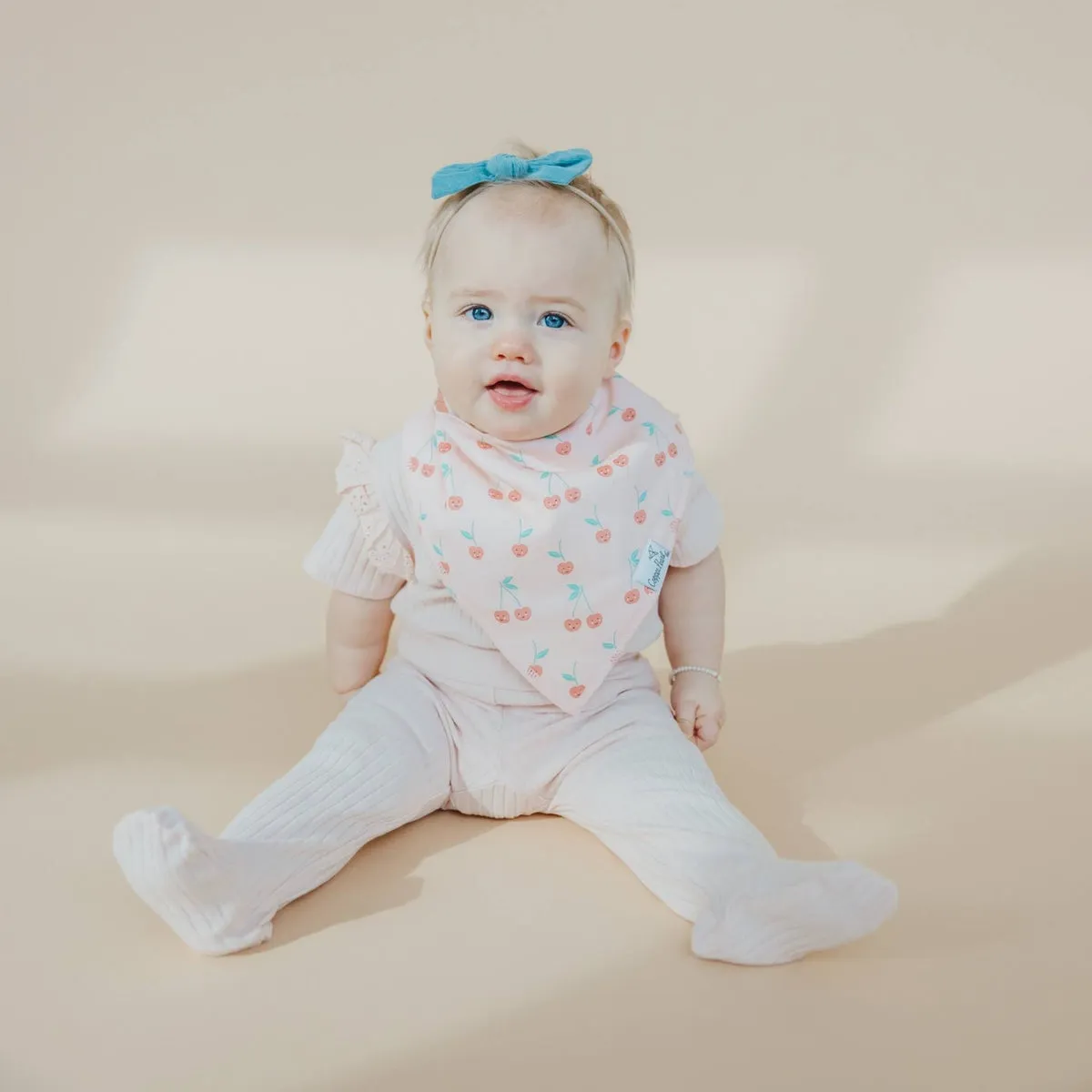 Single Bandana Bib - Cheery by Copper Pearl