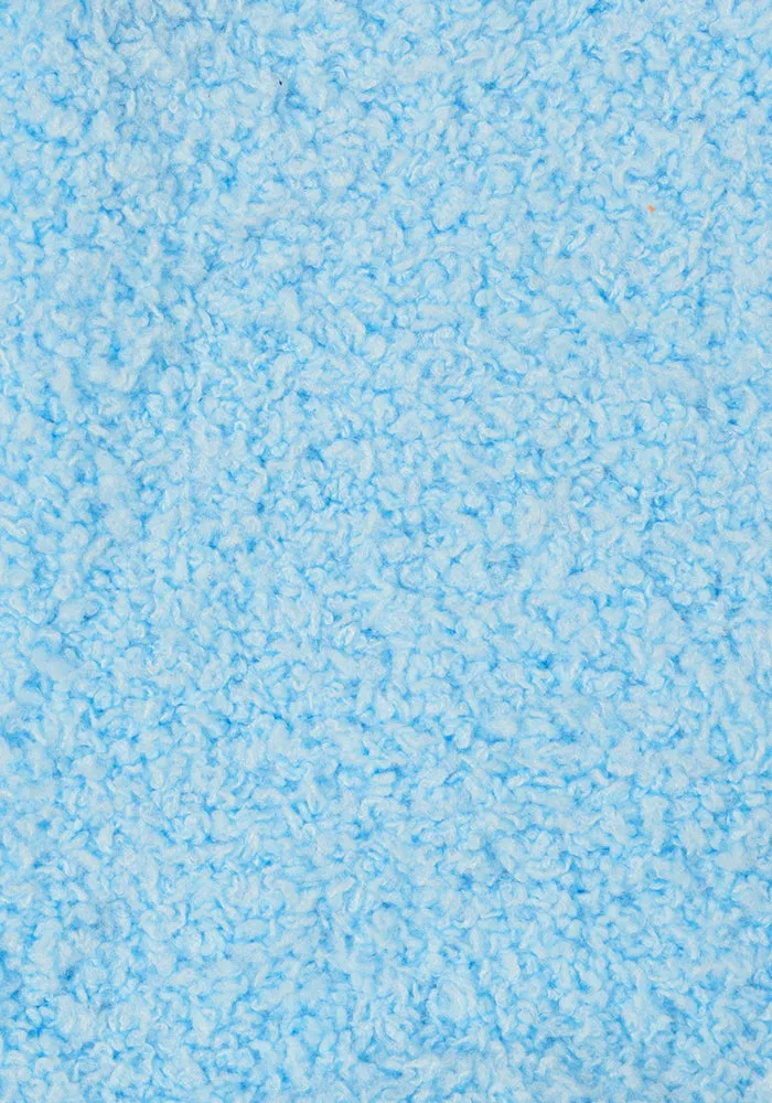 Sky Blue Fluffy Socks