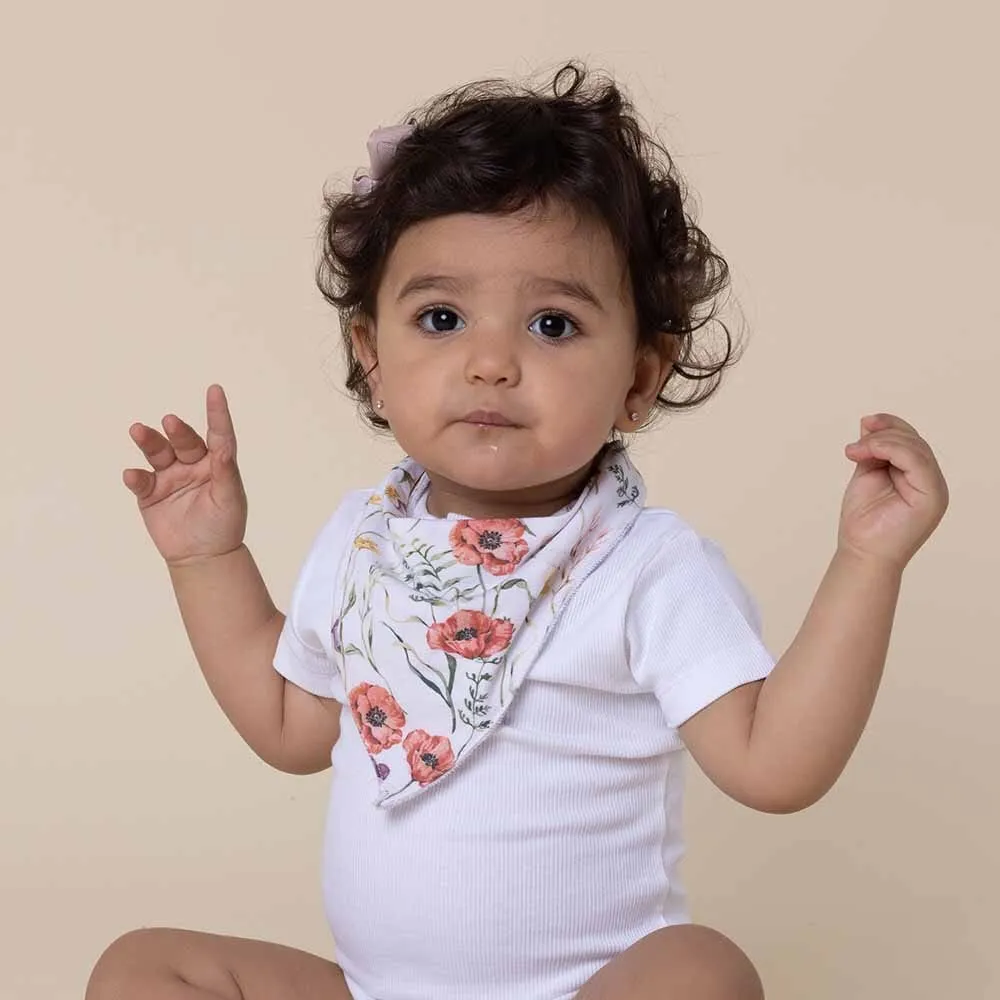 Snuggle Hunny - Organic Dribble Bib - Meadow
