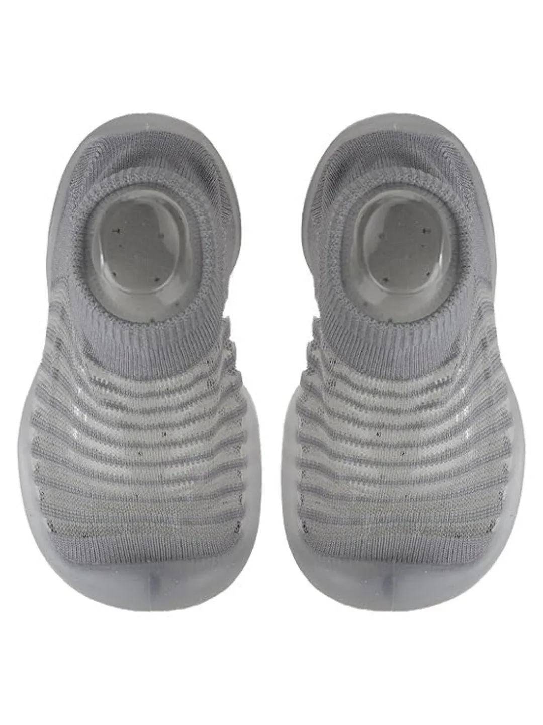Striped Anti-Skid Rubber Sole Shoe Socks for Boys