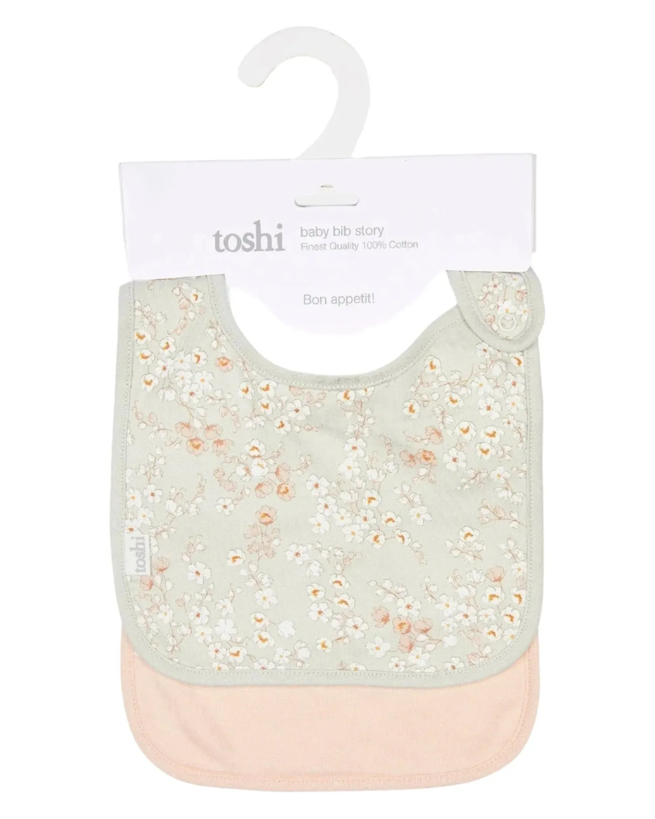 Toshi Baby Bib Story 2pc - Stephanie