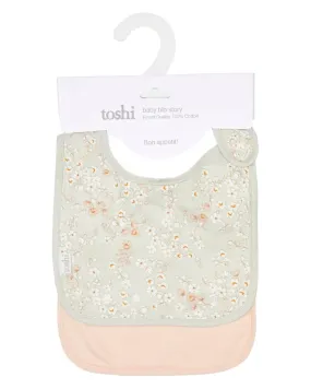 Toshi Baby Bib Story 2pc - Stephanie