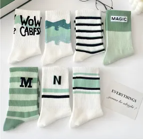 TrendMint Comfortable Women's Warm Crew Socks - 7 Pair