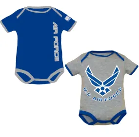 Trooper Air Force Baby Bodysuits - 2 Pack